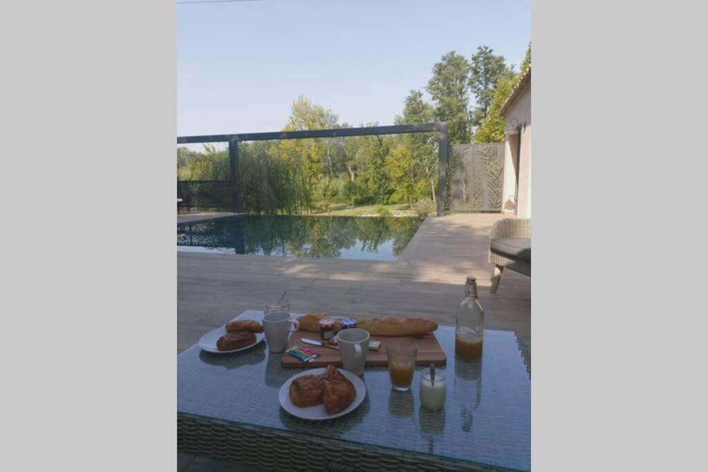 Un petit coin de Bali avec SPA et piscine privés Carpentras Extérieur photo